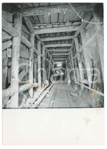 Fotografia d epoca originale 1965 ca SARDEGNA GALLURA AGNATA Valle  Armatura per getto Foto 10x15 cm 1