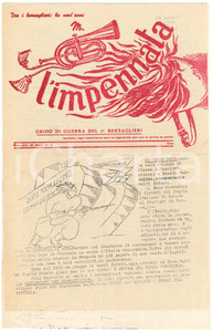 Giornale, rivista storica 1941 L IMPENNATA Mussolini e i diritti dell Italia Giornale I Regg. Bersaglieri 1