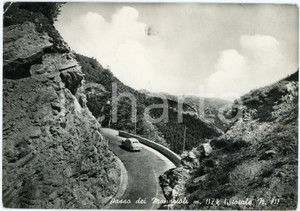 Cartolina originale da collezione 1958 BADIA PRATAGLIA AR Passo dei Mandrioli lungo Strada Statale 71 Cartolina 1
