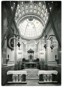 Cartolina originale da collezione 1958 RIPOSTO CT Basilica di San Pietro  Altare SS. Sacramento  Cartolina FG 1