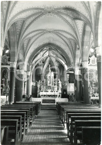 Cartolina originale da collezione 1955 ca RIVALPO  CARNIA Valle di Arta  Chiesa di San Martino  Cartolina FG VG 1