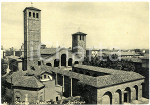 Cartolina originale da collezione 1950 ca MILANO  Basilica di Sant Ambrogio  Cartolina FG NV 1