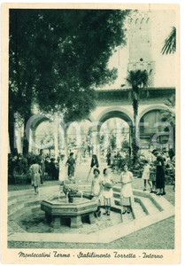 Cartolina originale da collezione 1941 MONTECATINI TERME Inservienti dello Stabilimento Terme Torretta  Cartolina 1