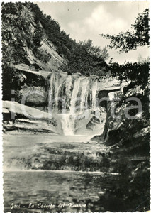 Cartolina originale da collezione 1952 GAVI LIGURE AL La Cascata del Neirone  Cartolina FG VG 1