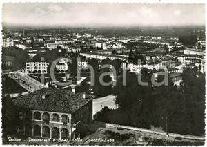 Cartolina originale da collezione 1950 ca UDINE Panorama della cittÃ  e Casa della Contadinanza  Cartolina FG NV 1