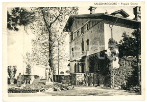 Cartolina originale da collezione 1954 SALSOMAGGIORE TERME PR Poggio Diana  Cartolina ANIMATA FG VG 1