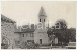 Cartolina originale da collezione 1967 KRIZ CROAZIA La chiesa del paese  Cartolina FP VG 1