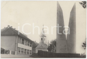 Cartolina originale da collezione 1967 KRIZ  CROAZIA La chiesa del paese  Cartolina FP VG 1 1