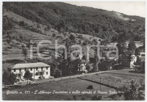 Cartolina originale da collezione 1967 GIAIETTE GE Albergo Cacciatori e Monte Zatta  Cartolina FG VG 1