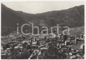 Cartolina originale da collezione 1965 BRUSSON AO Panorama del paese  Cartolina FG VG 1