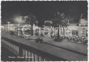 Cartolina originale da collezione 1957 VARAZZE Kursaal Margherita Dancing di notte  Cartolina ANIMATA FG VG 1