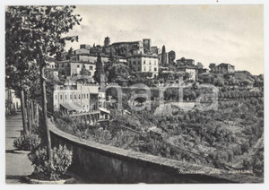 Cartolina originale da collezione 1970 MONTECATINI ALTO Panorama del paese  Cartolina FG VG 1