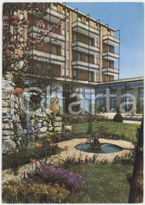 Cartolina originale da collezione 1961 ABANO TERME Albergo Terme Villa Piave  Giardino  Cartolina FG VG 1