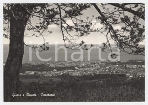 Cartolina originale da collezione 1964 GIARRE E RIPOSTO Panorama delle due localitÃ   Cartolina FG VG 1