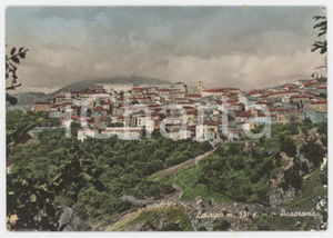 Cartolina originale da collezione 1964 LAURINO SA Panorama del paese  Cartolina FG VG 1