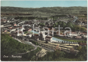 Cartolina originale da collezione 1965 CEVA Panorama aereo del paese  Cartolina FG VG 1