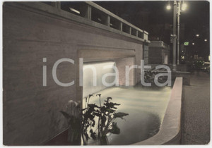 Cartolina originale da collezione 1959 MERANO BZ Fontana in Corso LibertÃ   Cartolina FG VG 1