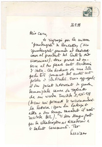1988 BARI Luciano CANFORA "Andreotti è una delle poche teste pensanti" AUTOGRAFO