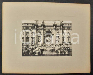 Fotografia d epoca originale 1920 ca ROMA  Fontana di TREVI  Veduta  Fotografia 29x23 cm 1