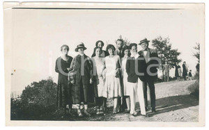 Fotografia d epoca originale 1930 GIGNESE VB PARUSCIOLA  Gruppo di famiglia 1 Foto 14x9 cm 1