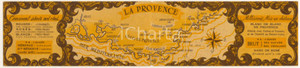 Materiale pubblicitario d’epoca 1950 ca FRANCE Vins DOMAINES OTT  Chateau de Selle  Clos Mireille Etichetta 1
