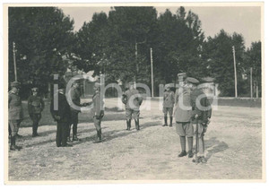 Fotografia d epoca originale 1920 ca REGIO ESERCITO Area di BOLOGNA  Gruppo di ufficiali  Foto 18x13 cm 1