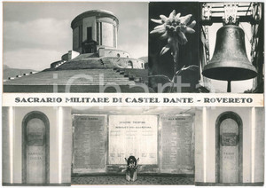 Stampa, bozzetto originale 1965 ca ROVERETO TV Sacrario Militare di CASTEL DANTE  Vedutine  Bozzetto 1