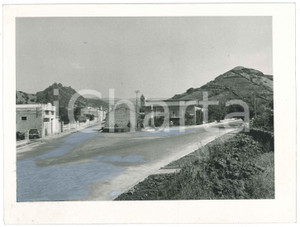 Fotografia d epoca originale 1965 ca SARDEGNA ITTIREDDU  Ingresso del paese  Foto 24x18 cm 1