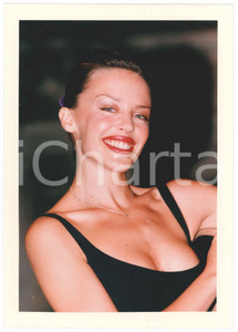 Fotografia d epoca originale 1998 LONDON  MADAME TUSSAUDS  Kylie MINOGUE unveils her new waxwork  Photo 2 1