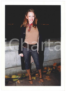 Fotografia d epoca originale 2000 LONDON Kylie MINOGUE lights up the LONDON EYE Millennium wheel  Photo 2 1