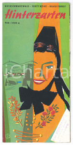 Materiale pubblicitario d’epoca 1957 TOURISM  BLACK FOREST  HINTERZARTEN  Illustrated brochure 1
