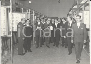 Fotografia d epoca originale 1959 PALERMO Mostra filatelica Sicilia  59 Ferdinando STAGNO D ALCONTRES Foto 1