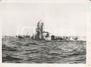 Fotografia d epoca originale 1955 ca UNITED STATE NAVY  New type submarine commando training Photo 1