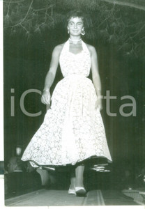 Fotografia d epoca originale 1955 RIMINI MISS EMILIA candidata alle elezioni di MISS ITALIA  Foto 13x18 1