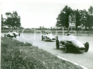 Fotografia d epoca originale 1959 MONZA FORMULA UNO  II Coppa Junior  Passaggio delle vetture  Foto 1