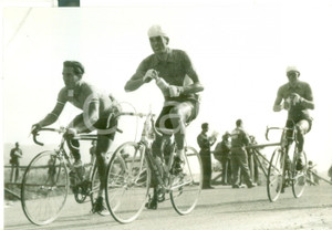 Fotografia d epoca originale 1953 LUGANO CICLISMO Campionato Dilettanti su Strada  Riccardo FILIPPI Foto 1