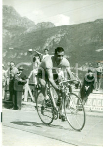 Fotografia d epoca originale 1954 LECCO CICLISMO Tour de Suisse  Michele GISMONDI nella 4 Tappa cronometro 1