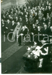 Fotografia d epoca originale 1959 ROMA Palazzo Giustizia  Inaugurazione Anno giudiziario  Giovanni GRONCHI 1