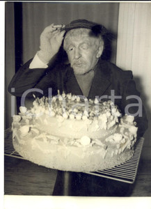 Fotografia d epoca originale 1956 CINEMA Les truands Yves ROBERT dans le rÃ´le d un centenaire Photo 13x18 1