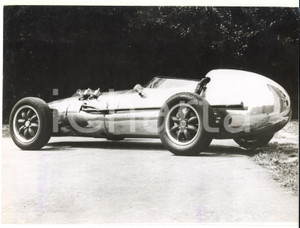 Fotografia d epoca originale 1959 LONDON Formula Junior  New GEMINI racing car for under â‚¤ 1000 Photo 1