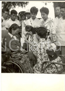 Fotografia d epoca originale 1959 KUALA LUMPUR  Asian Film Festival  Haru CHELLIA e l attrice Yoko URAJI 1