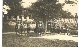 Cartolina originale da collezione 1924 SAALBURG Festival TEATRO  Morte di un guerriero  Foto cartolina RARA 1