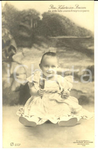 Cartolina originale da collezione 1910 GERMANY Prinz Hubertus VON PREUSSEN der dritte Sohn  VINTAGE Postcard 1