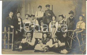 Fotografia d epoca originale 1915 ca SOLINGEN SÃ¼ddeutsche Vereinigung  Die blutige Edelweiss  Photo 1