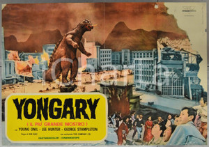 Materiale cinematografico d’epoca 1967 YONGARY Oh YEONGLI Nam JEONGIM  Fotobusta DANNEGGIATA 66x46 cm 1