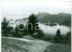 Fotografia d epoca originale 1982 FORTE BELVEDERE TN Cupola corazzata della Grande Guerra Foto ARTISTICA 1