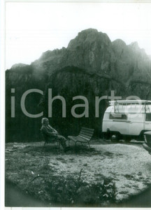 Fotografia d epoca originale 1982 COLFOSCO  Alta Badia BZ Il Gruppo del Sella Foto artistica 13x18 cm 1