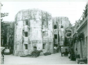 Fotografia d epoca originale 1982 FORTE BELVEDERE GSCHWENT TN Entrata della fortezza militare Foto 13x18 1
