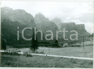 Fotografia d epoca originale 1982 CORVARA IN BADIA BZ Il Gruppo del Sella Fotografia vintage 18x13 cm 1