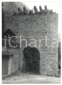 Fotografia d epoca originale 1980 VALLE DEVERO Porta dell antico forte Foto ARTISTICA 13x18 cm 1